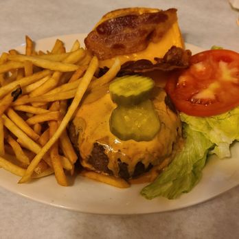 Donovan's Pub - PB & WOW! (New burger) with shoestring fries - Burgers Near Me - Woodside, New York