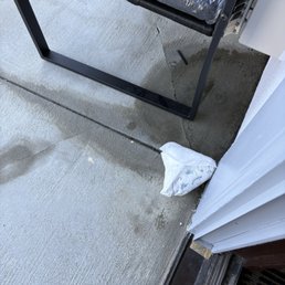 Dirty diaper in my sibling balcony! Dirty diaper in my sibling balcony!