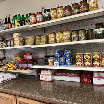 The Palm Tree - shelves of food and condiments - Mediterranean Near Me - Riverside, California The Palm Tree - shelves of food and condiments - Mediterranean Near Me - Riverside, California