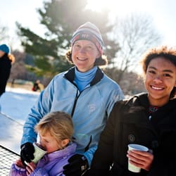 Weston Ski Track - Hot chocolate after a ski is the best!