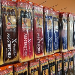 Wall to Wall Beauty Supply - Braiding hair selection