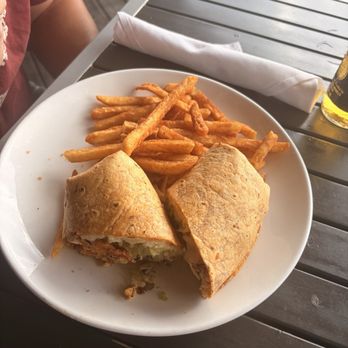 Elijah's Restaurant - Chicken wrap with rice and beans - Seafood Near Me - Wilmington, North Carolina Elijah's Restaurant - Chicken wrap with rice and beans - Seafood Near Me - Wilmington, North Carolina