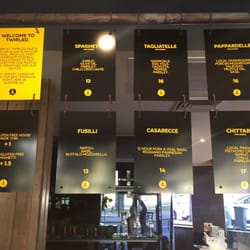 Twirled Pasta - Pasta Menu