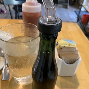 Over Easy - Maple syrup in a cute bottle. I thought it was shoyu! Lol - Breakfast & Brunch Near Me - Kailua, Hawaii Over Easy - Maple syrup in a cute bottle. I thought it was shoyu! Lol - Breakfast & Brunch Near Me - Kailua, Hawaii