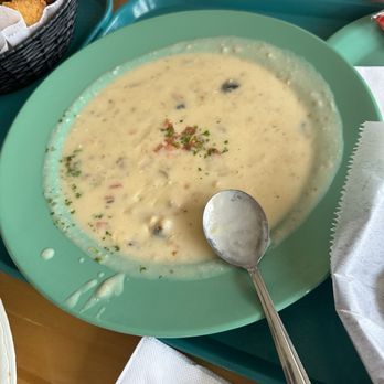Coconut's Fish Cafe - Kamaole - Bowl of house made clam chowder - Seafood Near Me - Kihei, Hawaii