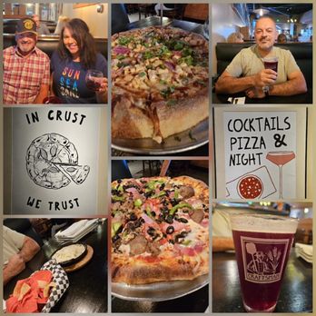 Craftsman Wood Fired Pizza - Collage of a fun dinner we had with my grandpa. - Pizza Near Me - Placentia, California Craftsman Wood Fired Pizza - Collage of a fun dinner we had with my grandpa. - Pizza Near Me - Placentia, California