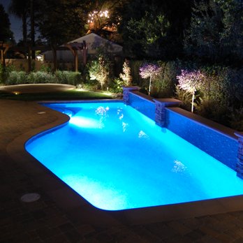Angels Pools - Night - Pool & Hot Tub Service Near Me - Anaheim, California