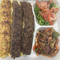 Beef Kebab Plate