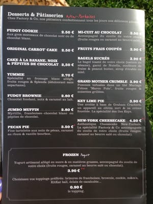 Menu photo 6 Factory & Co Paris, 75 Menu photo 6 Factory & Co Paris, 75