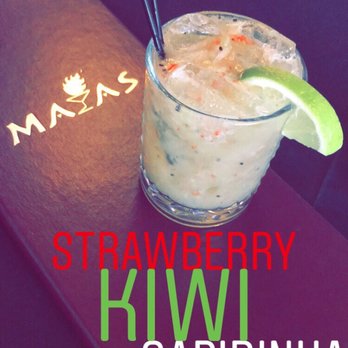 Mayas - Strawberry Kiwi Capirinha - Latin American Near Me - New Orleans, Louisiana Mayas - Strawberry Kiwi Capirinha - Latin American Near Me - New Orleans, Louisiana