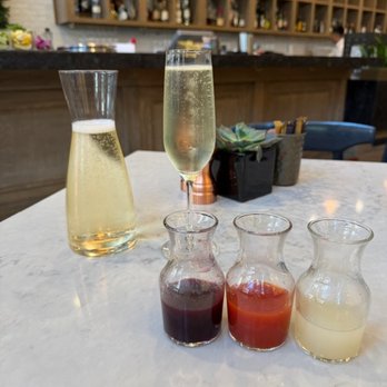 Provisional Kitchen - Mimosas with three syrups - Breakfast & Brunch Near Me - San Diego, California