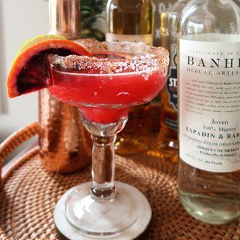 Modified Mixology - Blood Orange Mezcal margarita can be yours at your next event. - Bartenders Near Me Modified Mixology - Blood Orange Mezcal margarita can be yours at your next event. - Bartenders Near Me