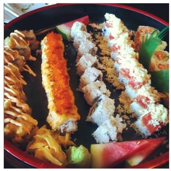 Naked Fish - An abundance of different sushi. - Japanese Near Me - Hayward, California Naked Fish - An abundance of different sushi. - Japanese Near Me - Hayward, California