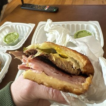 Cafe Con Leche - Cubano Sandwich was PERFECT - Cuban Near Me - Seattle, Washington Cafe Con Leche - Cubano Sandwich was PERFECT - Cuban Near Me - Seattle, Washington