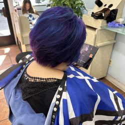 Bubbles Hair - Highlight, color, and haircut done by Richter