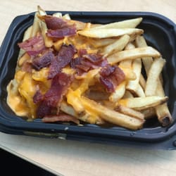 Wendy's - Baconator Fries....very good. Still crunchy. A bit salty but I love that