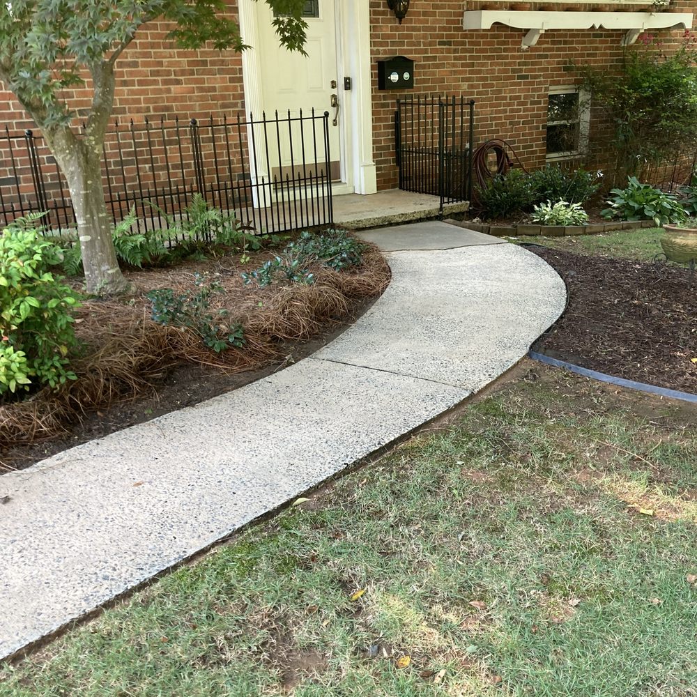 First In Pressure Washing - A great job on my front walk and stoop which were very stained! - Pressure Washers Near Me - Suwanee, Georgia