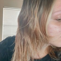 This is what my hair looked like two days after I got my hair done.