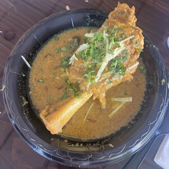 Roshona Bilash - Lamb Shank, an occasional special with incredibly unique flavor. - Indian Near Me - Los Angeles, California Roshona Bilash - Lamb Shank, an occasional special with incredibly unique flavor. - Indian Near Me - Los Angeles, California