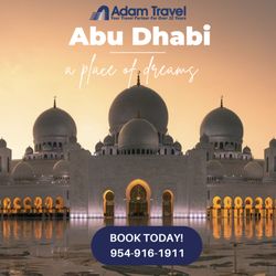 Adam Travel Services - Find your perfect trip. Plan a trip for the whole family--from family travel tips to family-friendly filters.
Fort Lauderdale: 954 916 1911