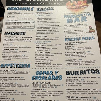 The Mexicano - Menu - Mexican Near Me - Phoenix, Arizona The Mexicano - Menu - Mexican Near Me - Phoenix, Arizona