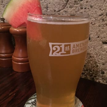 21st Amendment Brewery - Watermelon beer - Brewpubs Near Me - San Francisco, California