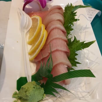 Sushi West - Yellowtail (hamachi) Sashimi - Sushi Bars Near Me - Long Beach, California Sushi West - Yellowtail (hamachi) Sashimi - Sushi Bars Near Me - Long Beach, California