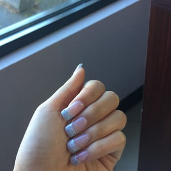 Magic Nails - Medium length acrylics I got today done by Kim! - Nail Salons Near Me - Edmonds, Washington Magic Nails - Medium length acrylics I got today done by Kim! - Nail Salons Near Me - Edmonds, Washington
