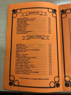 Menu photo 6 Los Burritos Tujunga, CA Menu photo 6 Los Burritos Tujunga, CA
