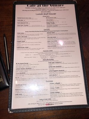 Menu photo 5 Café at The Square New Orleans, LA