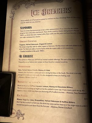 Menu photo 8 Bourbon & Branch San Francisco, CA Menu photo 8 Bourbon & Branch San Francisco, CA
