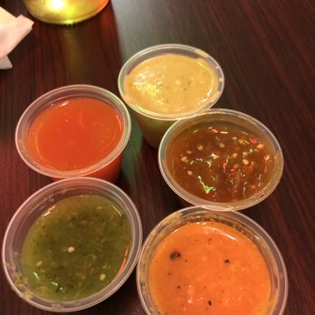 Mexas Tacos - Sauces - Tacos Near Me - Orlando, Florida