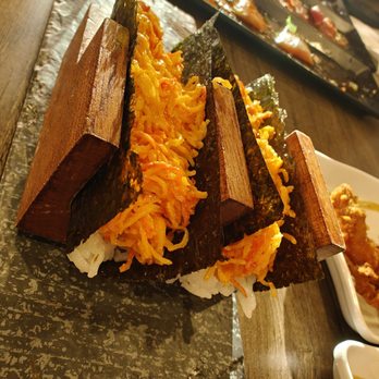 Sake - Spicy crab handroll - Sushi Bars Near Me - Roseville, California