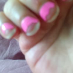 Solar Nail & Spa - The nail polish is so bad I've never had this happen before in my life