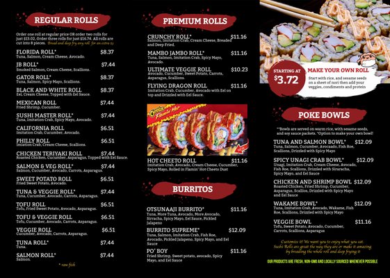 Menu photo 2 Sushi-2-Go Gainesville, FL