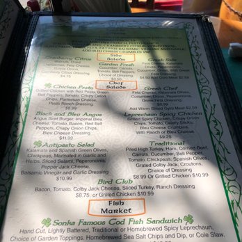 Sonka Irish Pub - Side salads, chef salads & fish. - Irish Pub Near Me - Terre Haute, Indiana Sonka Irish Pub - Side salads, chef salads & fish. - Irish Pub Near Me - Terre Haute, Indiana