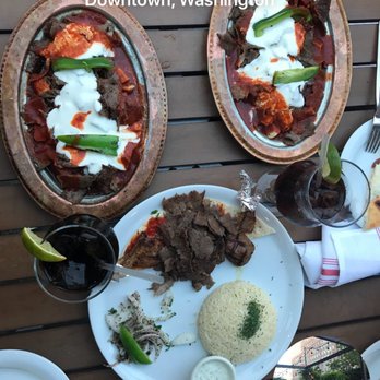 ala - Iskender Kebab and combination of Lamb Chops and Doner Kebab - Mediterranean Near Me - Washington, DC, District of Columbia ala - Iskender Kebab and combination of Lamb Chops and Doner Kebab - Mediterranean Near Me - Washington, DC, District of Columbia
