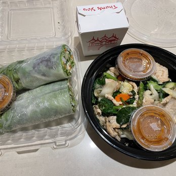 Dek Thai Restaurant - Fresh rolls & Angel Rama - Thai Near Me - Burien, Washington