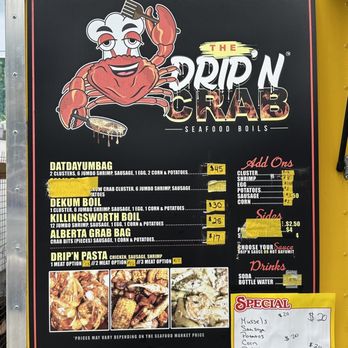 The Drip’N Crab - Menu - Food Trucks Near Me - Portland, Oregon The Drip’N Crab - Menu - Food Trucks Near Me - Portland, Oregon
