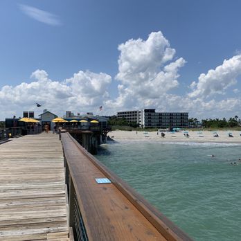 La Quinta by Wyndham Cocoa Beach Oceanfront - View of hotel from pier - Hotels Near Me - Cocoa Beach, Florida La Quinta by Wyndham Cocoa Beach Oceanfront - View of hotel from pier - Hotels Near Me - Cocoa Beach, Florida