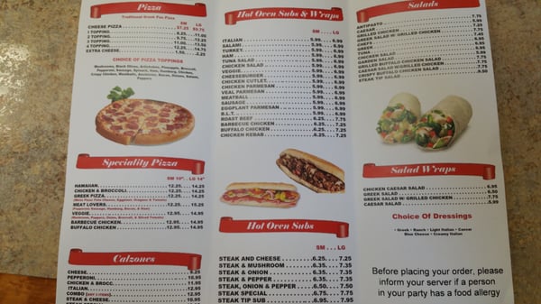 Menu photo 2 Alpha Pizzeria Canton, MA