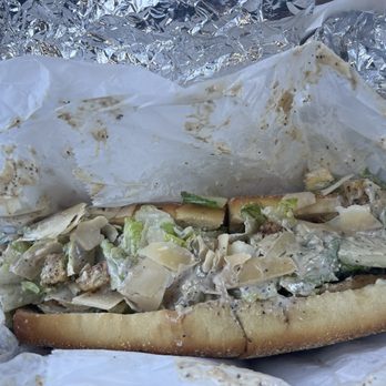Venti Italian Specialties - Chicken Cutlet Caesar Sandwich - Italian Near Me - Jersey City, New Jersey Venti Italian Specialties - Chicken Cutlet Caesar Sandwich - Italian Near Me - Jersey City, New Jersey