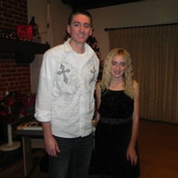After one of the kid's performances