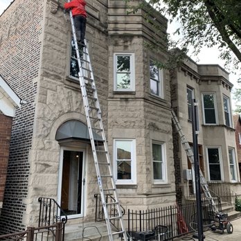America Window Washing - Before - Window Washing Near Me - Chicago, Illinois America Window Washing - Before - Window Washing Near Me - Chicago, Illinois