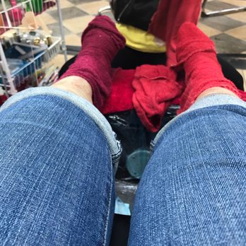 Nails Luv & Spa - The hot towels come with the deluxe pedi which is 35$. - Nail Salons Near Me - Decatur, Georgia