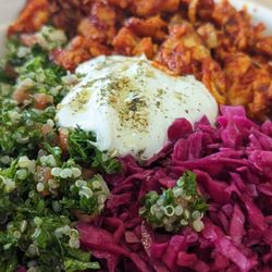Ghassan's Fresh Mediterranean Eats - Harissa chicken rice bowl