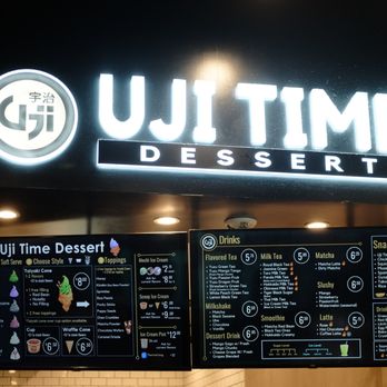 Uji Time Dessert - Menu - Desserts Near Me - Concord, California