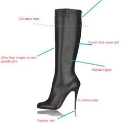 The Leather Shop - Custom alterations, measured to fit.