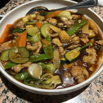 Rice Bowl - Chicken Egg Foo Young- 14$ - Chinese Near Me - Chico, California Rice Bowl - Chicken Egg Foo Young- 14$ - Chinese Near Me - Chico, California