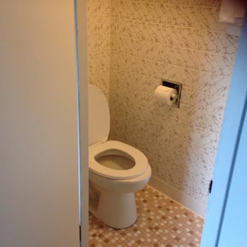 Astoria Hotel - just a little guy with a stand up shower stall. very clean. - Hotels Near Me - Jasper, Alberta